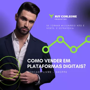 Imagem de capa para o Ebook Aprendo a Vender com Ml e Shoppe