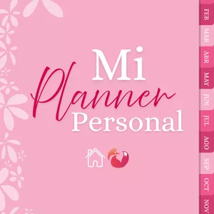 Imagen de portada para Ebook Planner Digital Personal Rosa - Zorrita Organizadora