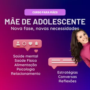Imagem de capa para o Curso online Socorro! O Curso para as mães de Adolescentes