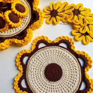 Imagem de capa para o Curso online AMERICANO EM CROCHÊ MARGARIDAS/GIRASSOIS