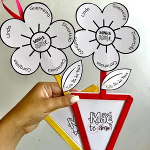 Imagem de capa para o Ebook Flor Dia das Mães 