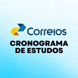 Curso Cronograma de estudos CORREIOS (Atendente Comercial)