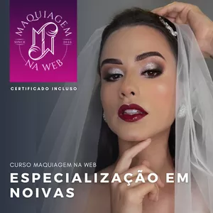 Imagem de Curso Maquiagem na Web - Especialização em Noivas criado por Venturini Cursos Online na hotmart