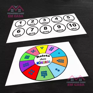 Imagem de capa para o Ebook Roleta dos Números