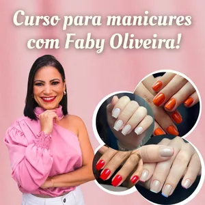 Imagem de capa para o Curso online Manicure de Sucesso com Faby Oliveira