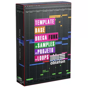Imagem do curso Template | Ableton | Base de Brega Funk EDM | Projeto | Samples | Loops
