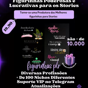 Curso FIGURINHAS PODEROSAS E LUCRATIVAS PARA STORIES 
