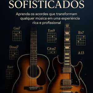 Imagem de capa para o Ebook ACORDES SOFISTICADOS 