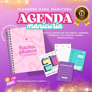 Imagen de portada para Ebook Agenda Manicura 2026 
