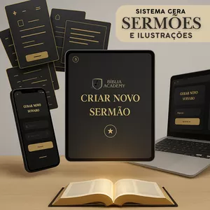 Imagem do curso Sistema Gerador de Sermão e Ilustração para Pregação WebApp