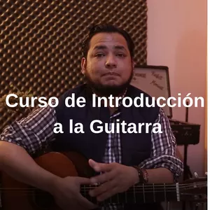 Imagen de portada para Curso online Curso de Introducción a la Guitarra