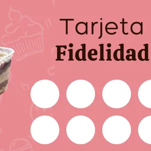 Imagen de portada para Ebook Tarjetas de Fidelidad – 2 Modelos Exclusivos para Postres en Vaso