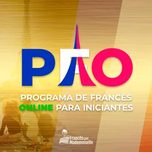 Imagem de capa para o Curso online Programa de Francês Online para Iniciantes FCM | Acesso Vitalício