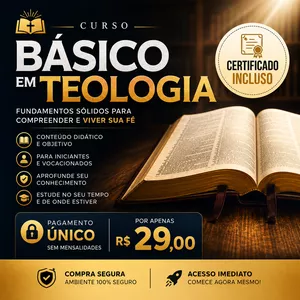Imagem do curso Curso Básico em Teologia
