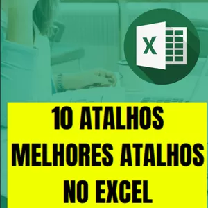 Imagem de capa para o Ebook 10 ATALHOS DE EXCEL