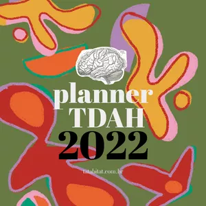 Imagem de capa para o Ebook Planner TDAH 2022 (Com Data)