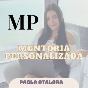 Imagen de portada para Evento online Mentoria personalizada con Pao Otálora
