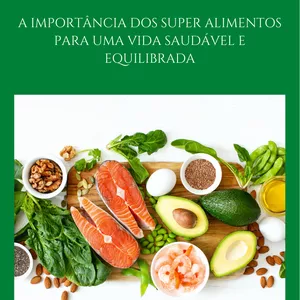 Imagem de capa para o Ebook Os super alimentos