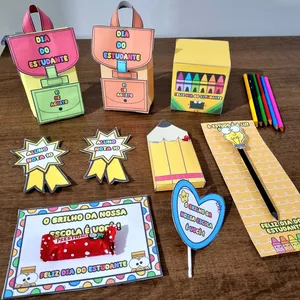 Imagem de capa para o Ebook LEMBRANCINHAS DIA DO ESTUDANTE 