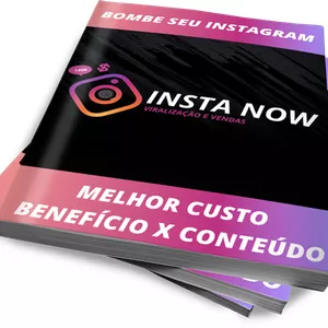 Imagem de capa para o Ebook Insta Now - Viralização e Vendas