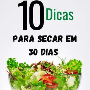 Imagem de capa para o Ebook 10 Dicas para secar em 30 dias 