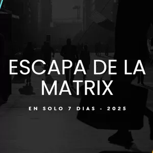 Imagen de portada para Curso online Como salir de la matrix en 7 dias