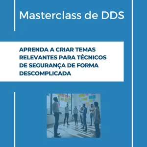 Imagem de capa para o Ebook Masterclass de DDS