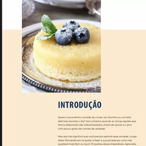 Imagem de capa para o Ebook E-book de receitas saudáveis 