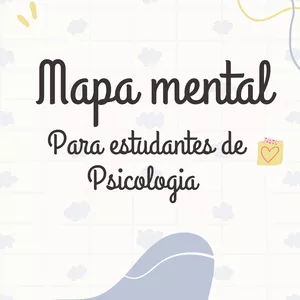 Imagem de capa para o Ebook 4 Mapas Mentais sobre Transtornos Psíquicos 