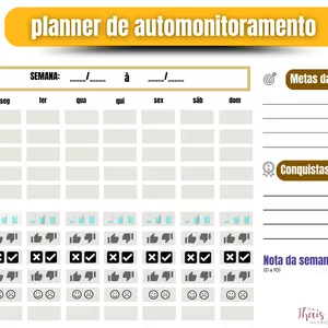 Imagem de capa para o Ebook planner semanal 