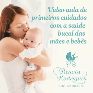 Imagem de capa para o Curso online Video aula de primeiros cuidados com a saúde bucal das mães e bebês