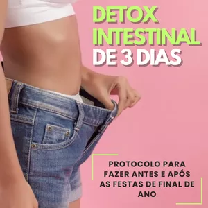 Imagem de capa para o Ebook DETOX INTESTINAL DE 3 DIAS