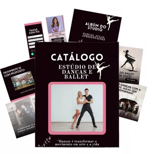 Imagem de capa para o Curso online Catálogo para ESTÚDIO DE DANÇA
