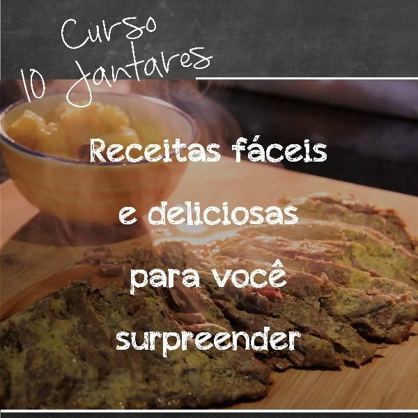 Imagem do curso Curso "10 jantares fáceis" por Chef Eduardo Soares