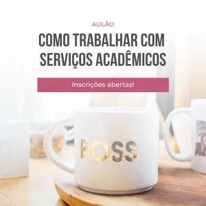 Imagem do curso Como trabalhar com serviços acadêmicos