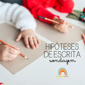 Imagem de capa para o Ebook Pautas para Sondagem de Hipótese de Escrita