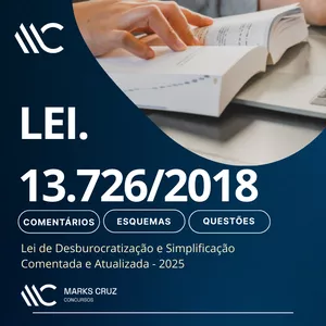 Imagem de capa para o Curso online Lei da Desburocratização e Simplificação (lei 13.726/2018)