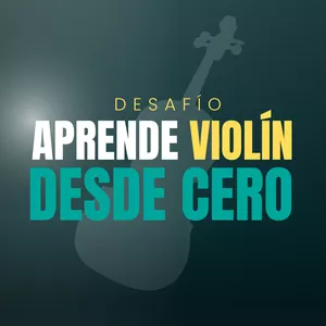 Imagen de portada para Curso online Desafío Aprende Violín Desde Cero