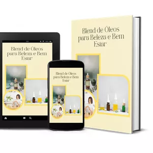Imagem de capa para o Ebook Guia Blends de Óleos - PT