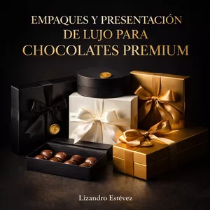 Imagen de portada para Ebook 🍫Empaques y Presentación de Lujo para Chocolates Premium🎁