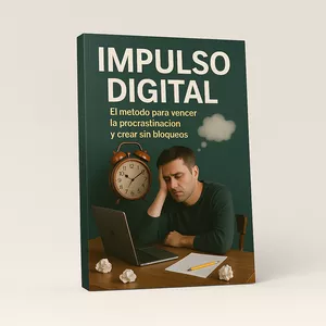 Imagen de portada para Curso online impulso digital: método para vencer la procrastinación y crear sin bloqueos  