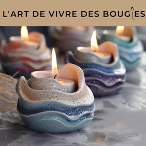 Image de couverture pour le Cours en ligne L'art de Vivre des Bougies