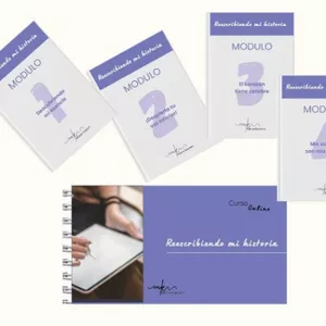 Imagen de portada para Curso online "Reescribiendo mi historia"