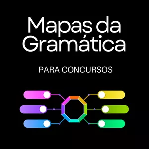 Mapas da Gramática para concurso