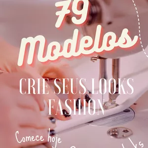 Imagem de capa para o Ebook 79 Modelos de Moldes Para Roupa