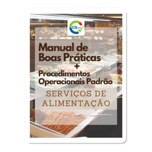 Imagem de capa para o Ebook Manual de Boas Práticas - Serviços de Alimentação (Combo)