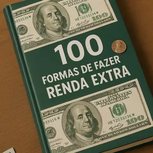 Imagem de capa para o Ebook 100 formas de fazer renda extra 