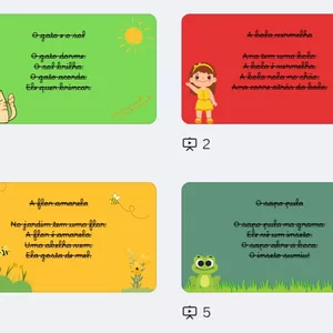 Imagem de capa para o Ebook Fichas de Leitura - Fáceis 