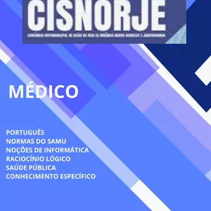 Imagem de capa para o Ebook SIMULADO COM GABARITO COMENTADO MÉDICO CISNORJE 