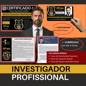 Imagem do curso INVESTIGADOR PROFISSIONAL